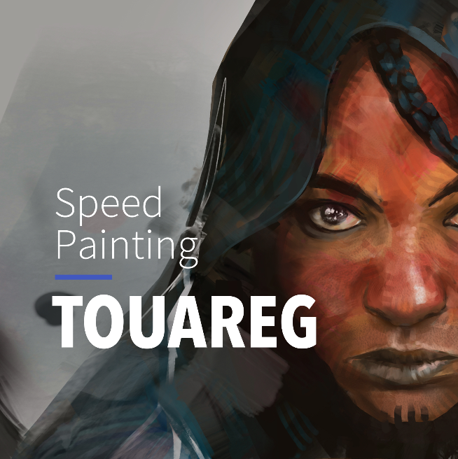 Speed Painting – PORTRAIT TOUAREG #11